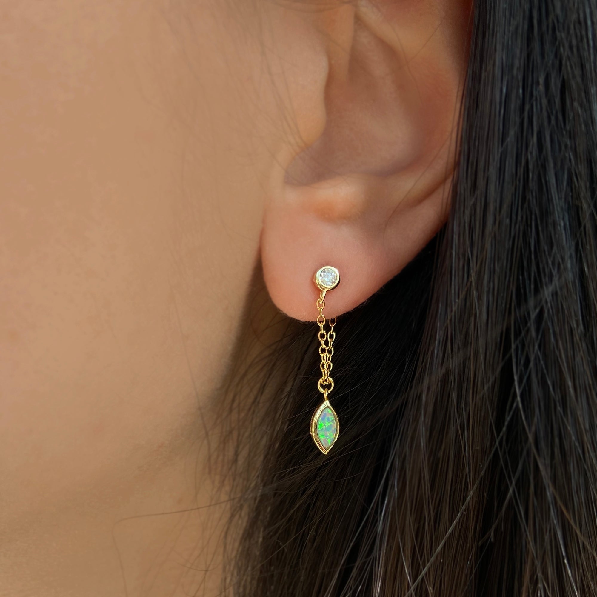 Full Swing Opal Earrings