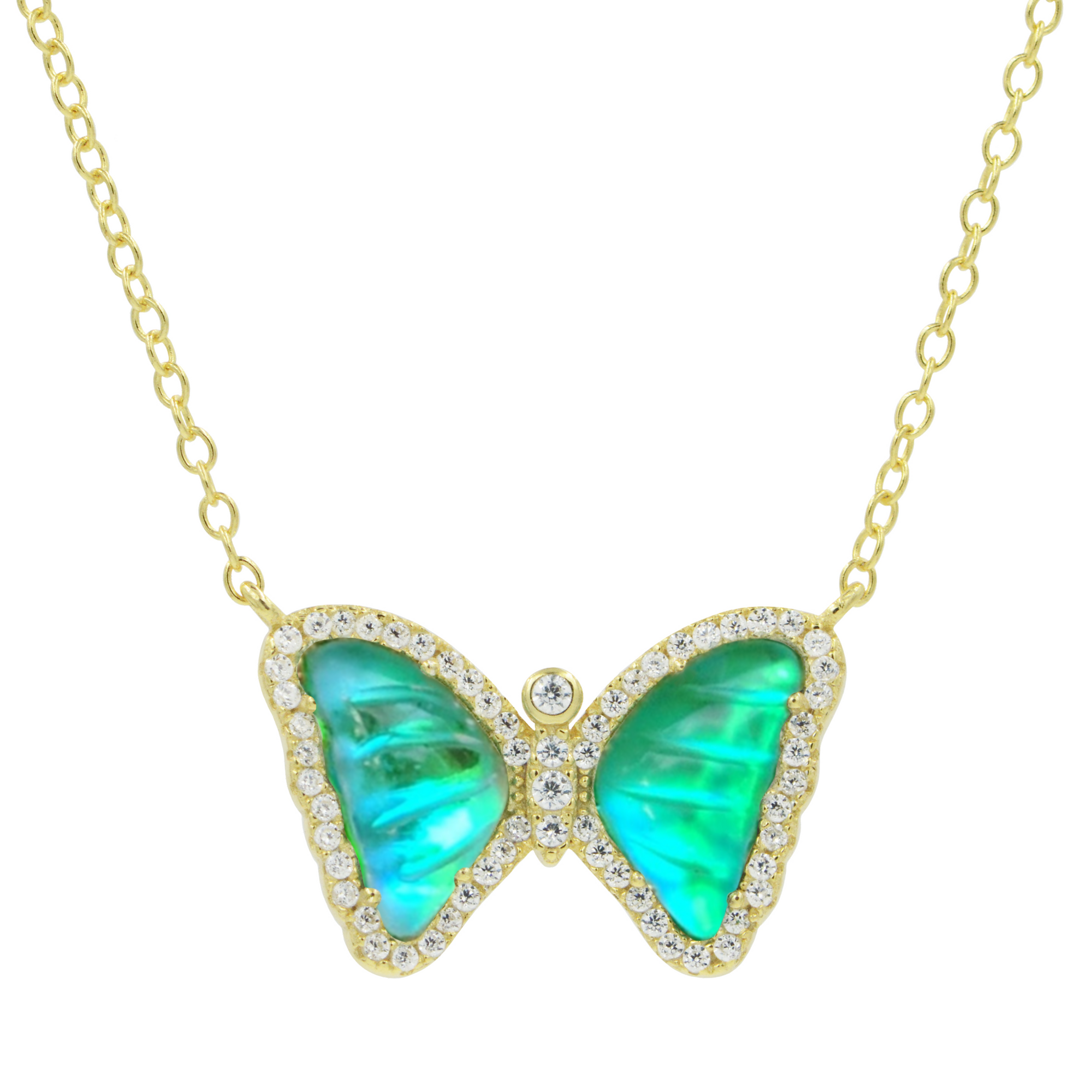Limited Edition Morpho Butterfly Necklace