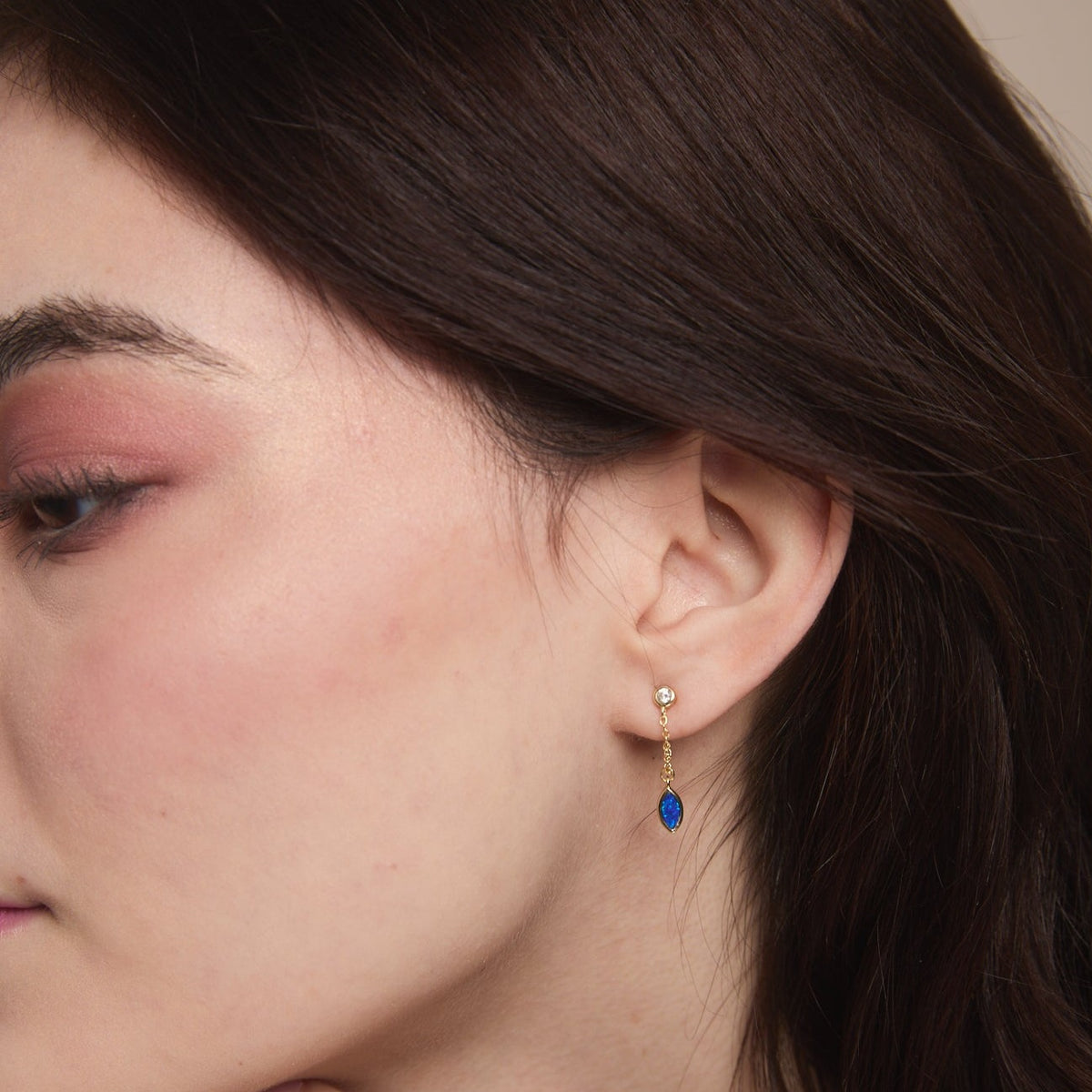 full swing indigo opal kamaria earring