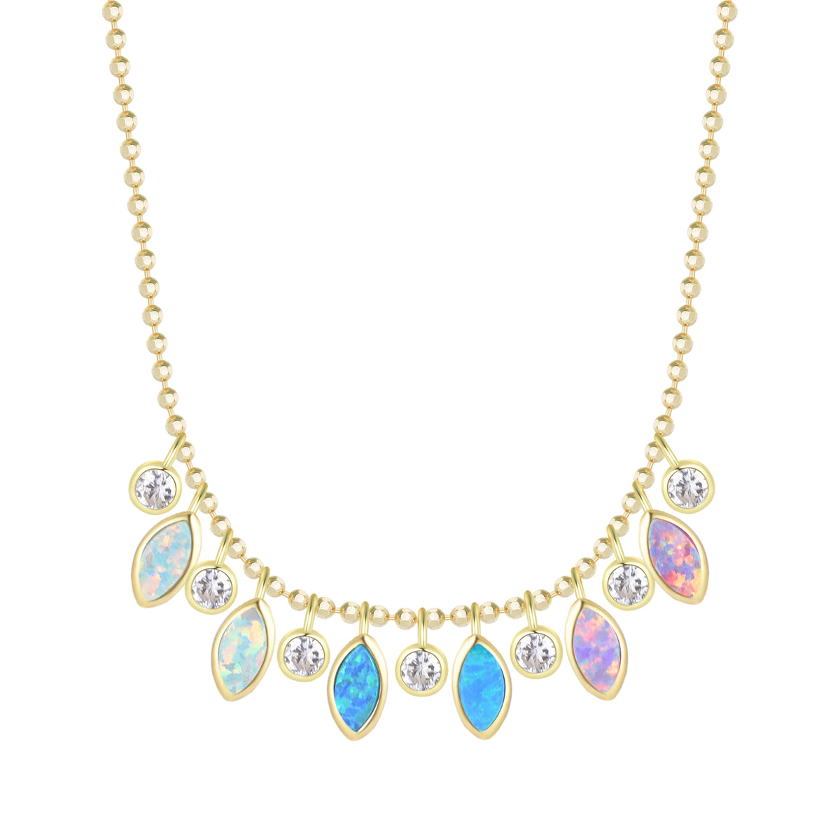 Light Through The Leaves Necklace on Ball Chain