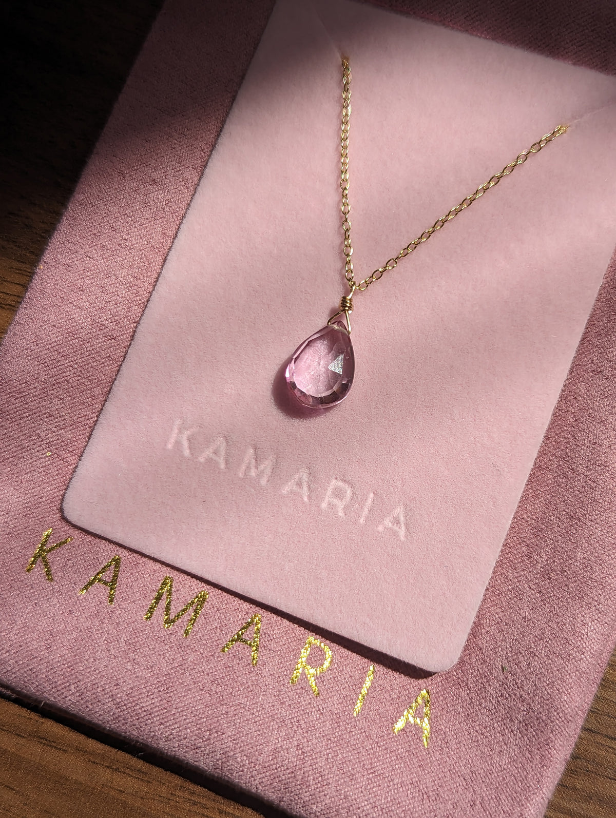 Briolette Gemstone Necklace