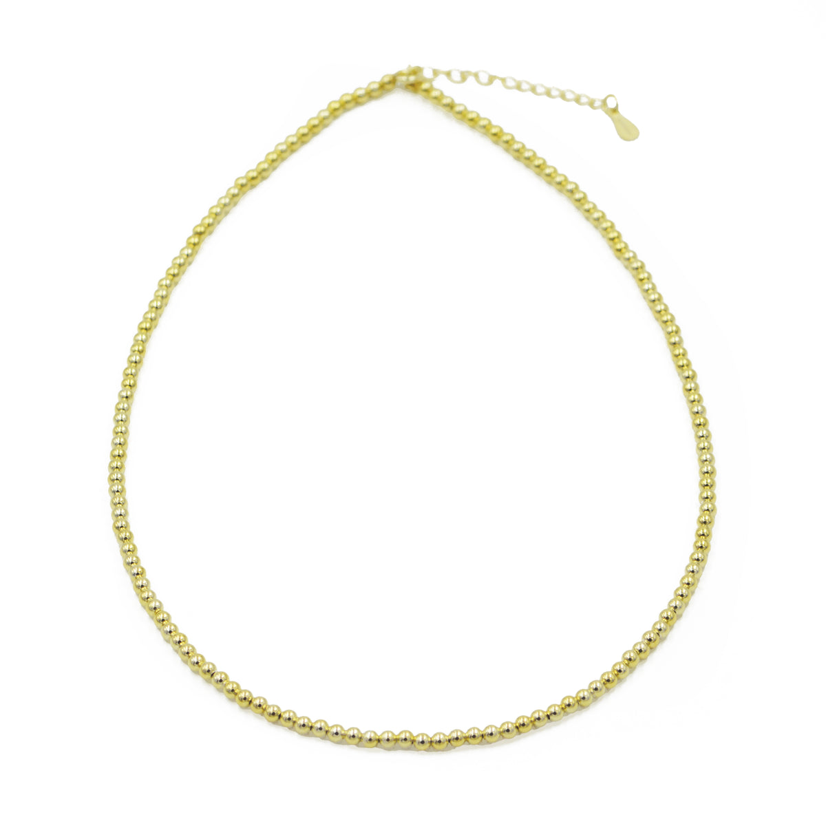 Beaded Ball Chain Necklace