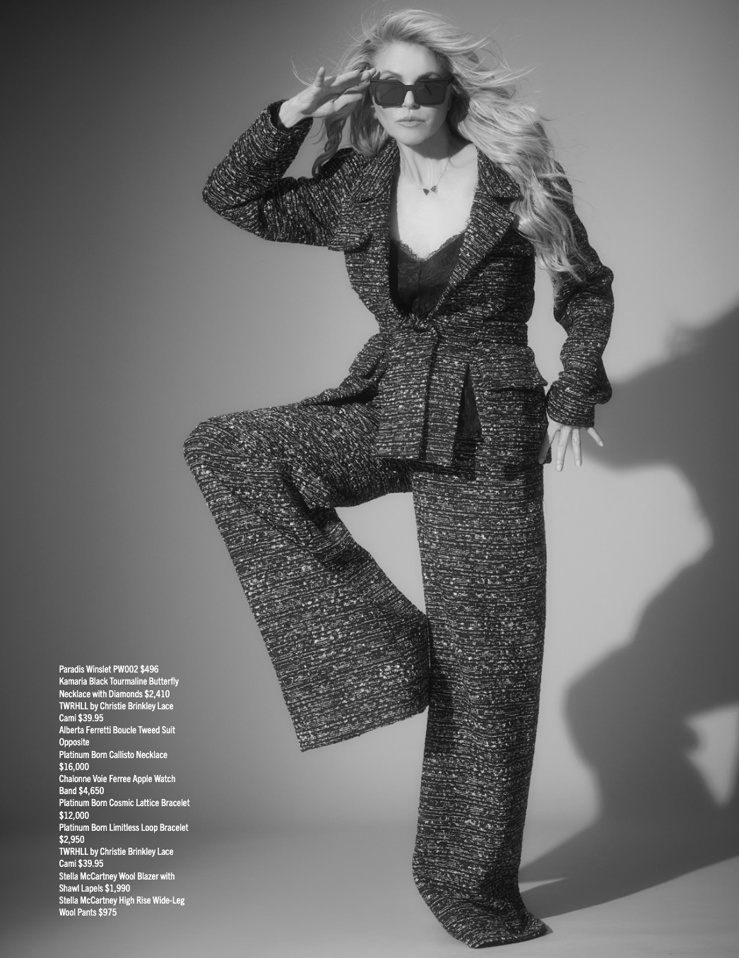 Black Tourmaline Butterfly Necklace with Diamonds