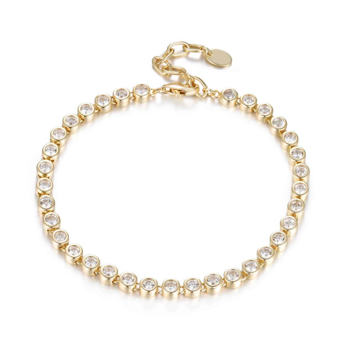 Classic Bezel Tennis Bracelet