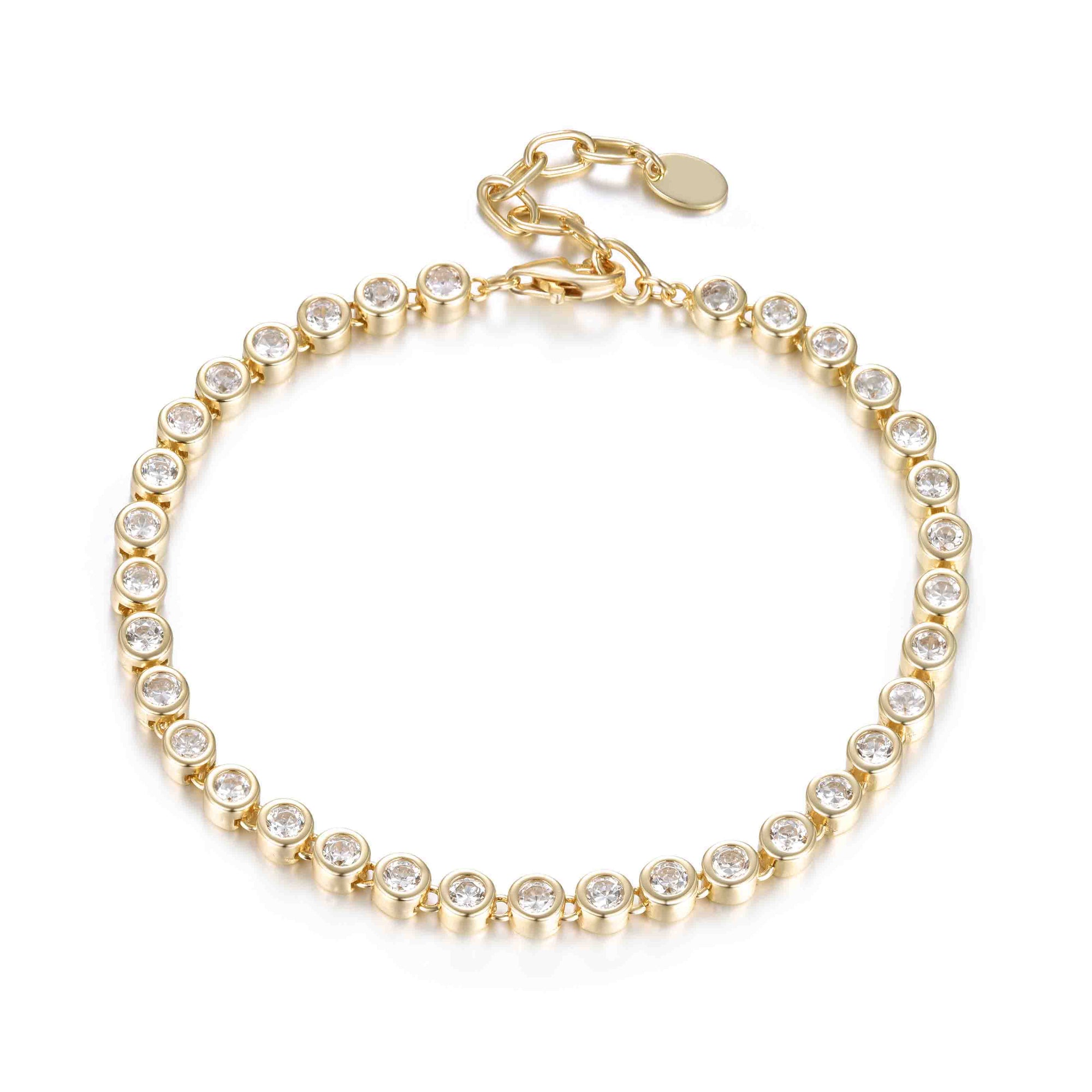 Classic Bezel Tennis Bracelet
