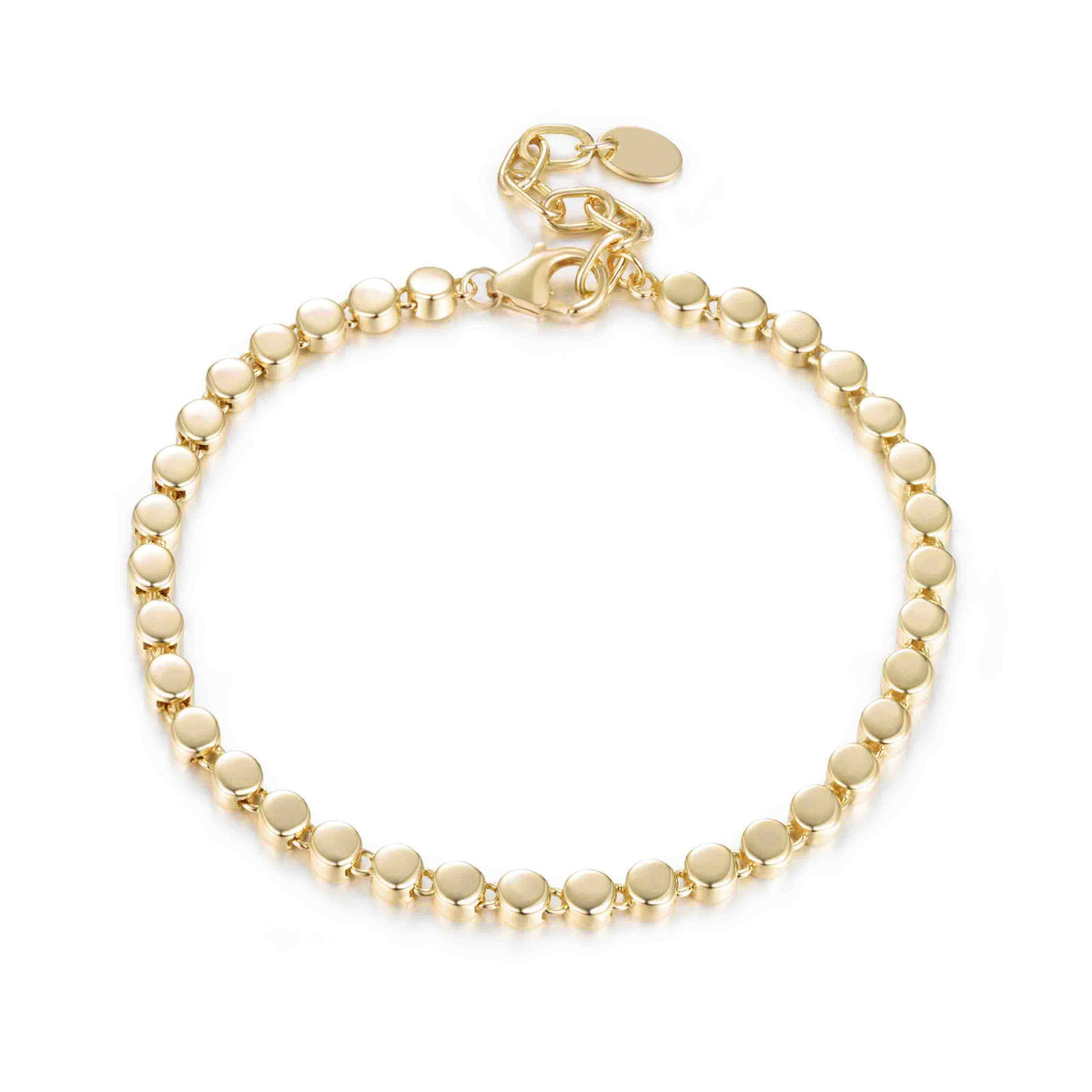 Classic Mirror Disk Bracelet