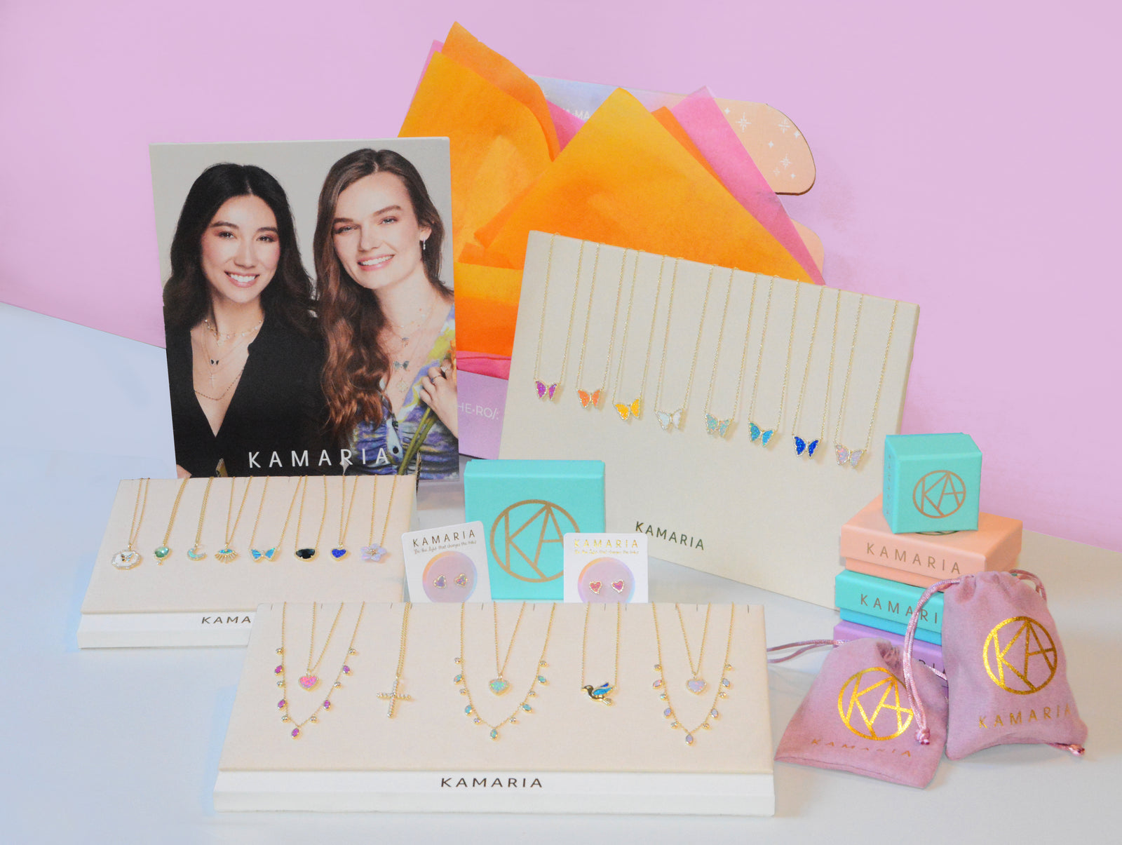 KAMARIA Jewelry Necklace Display