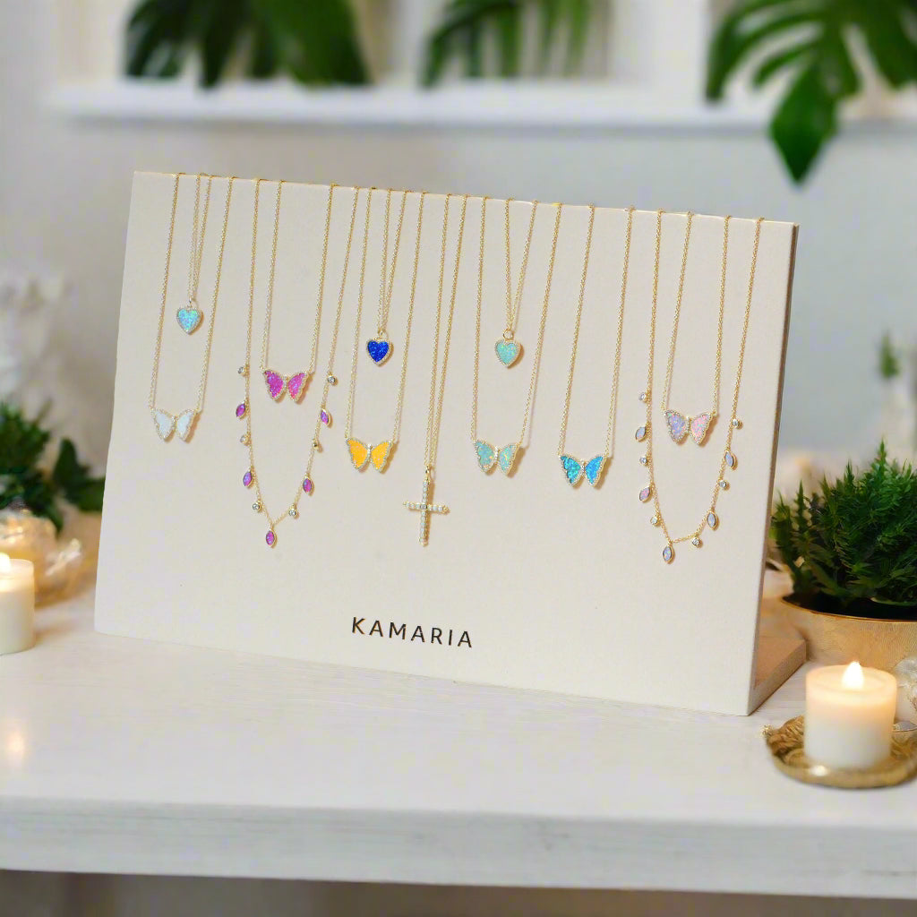 KAMARIA Jewelry Necklace Display