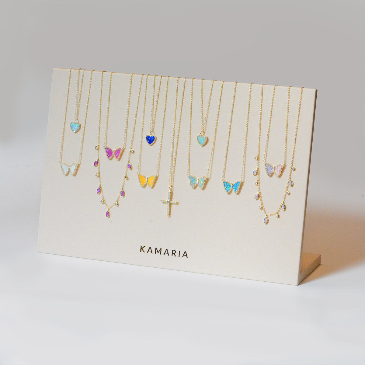 Display Standing Necklace Board