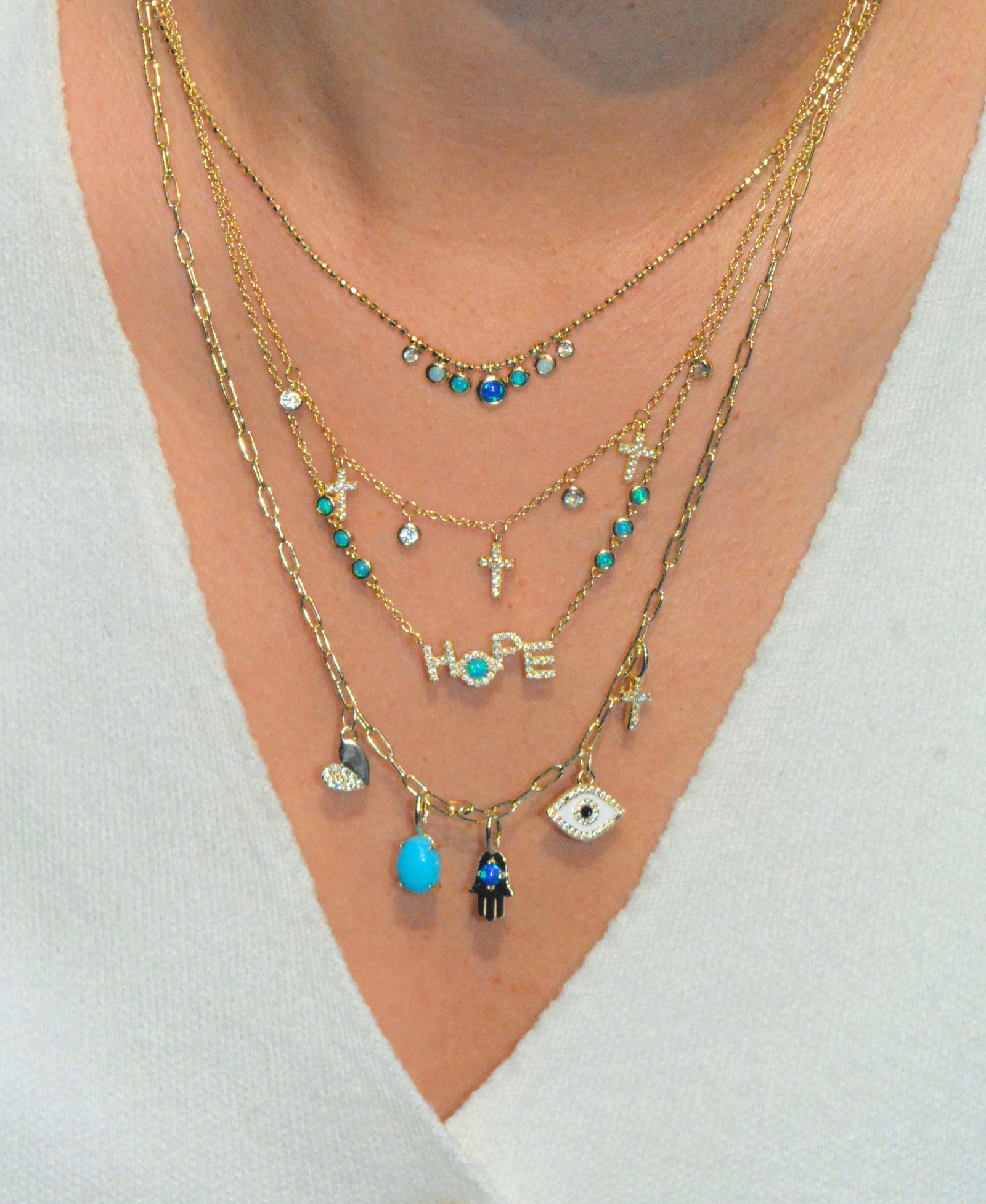 HOPE Opal Necklace