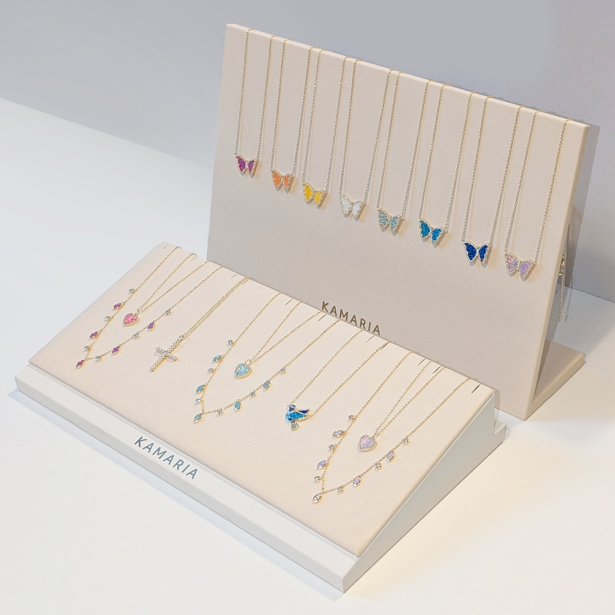 KAMARIA jewelry display board and ramp