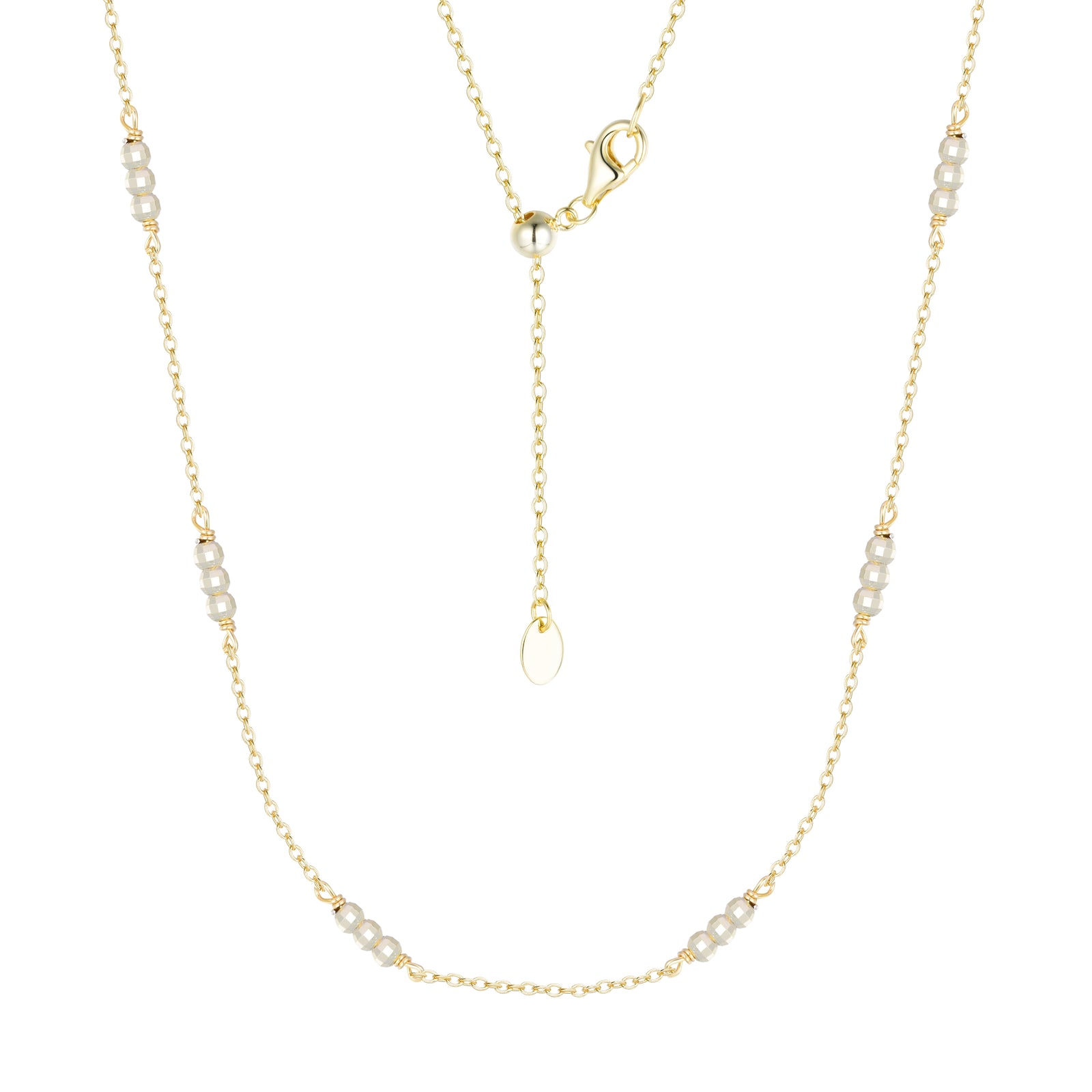 sparkle bead cluster chain