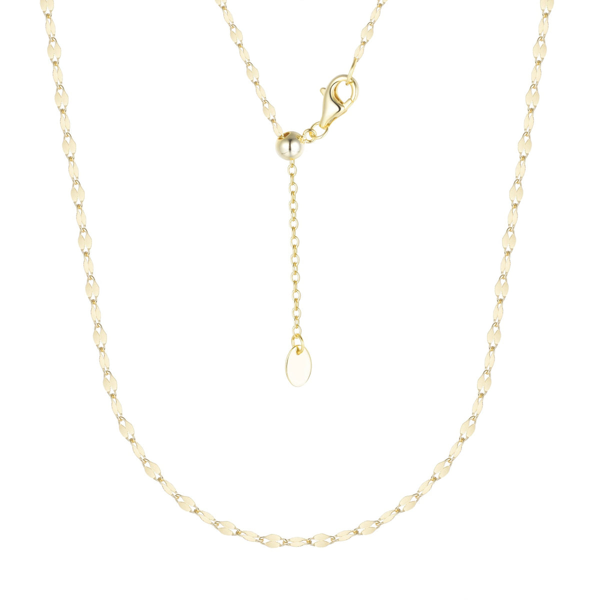 sparkle mirror chain large