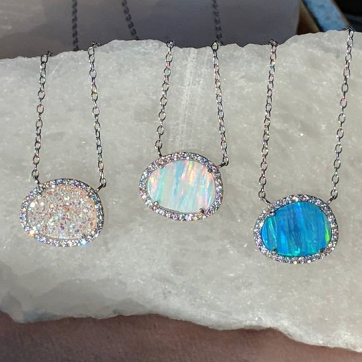 Kokoto Pebble Opal Necklace