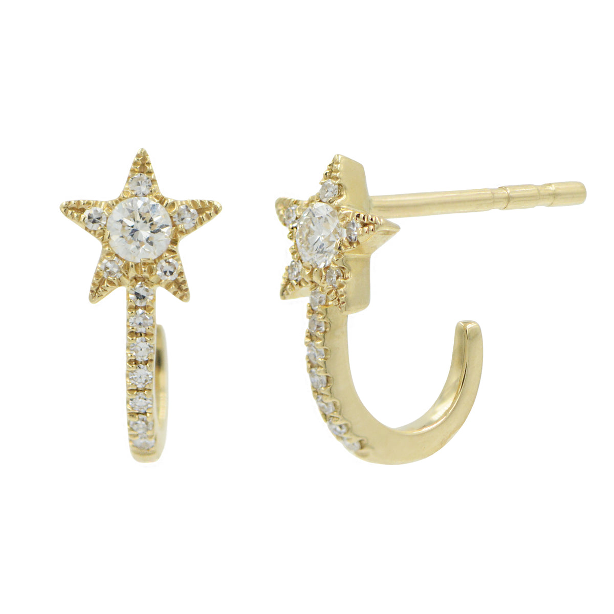 Star Diamond Huggies