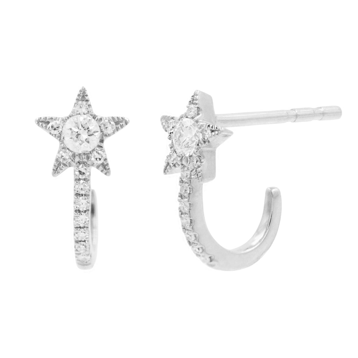 Star Diamond Huggies