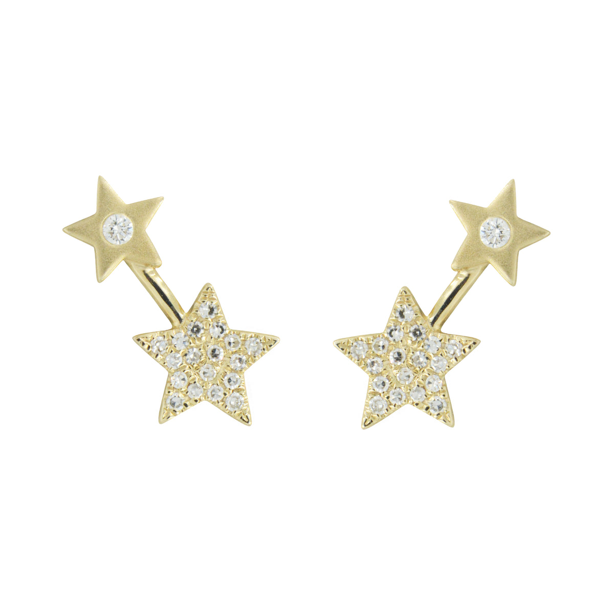 Double Star Diamond Studs