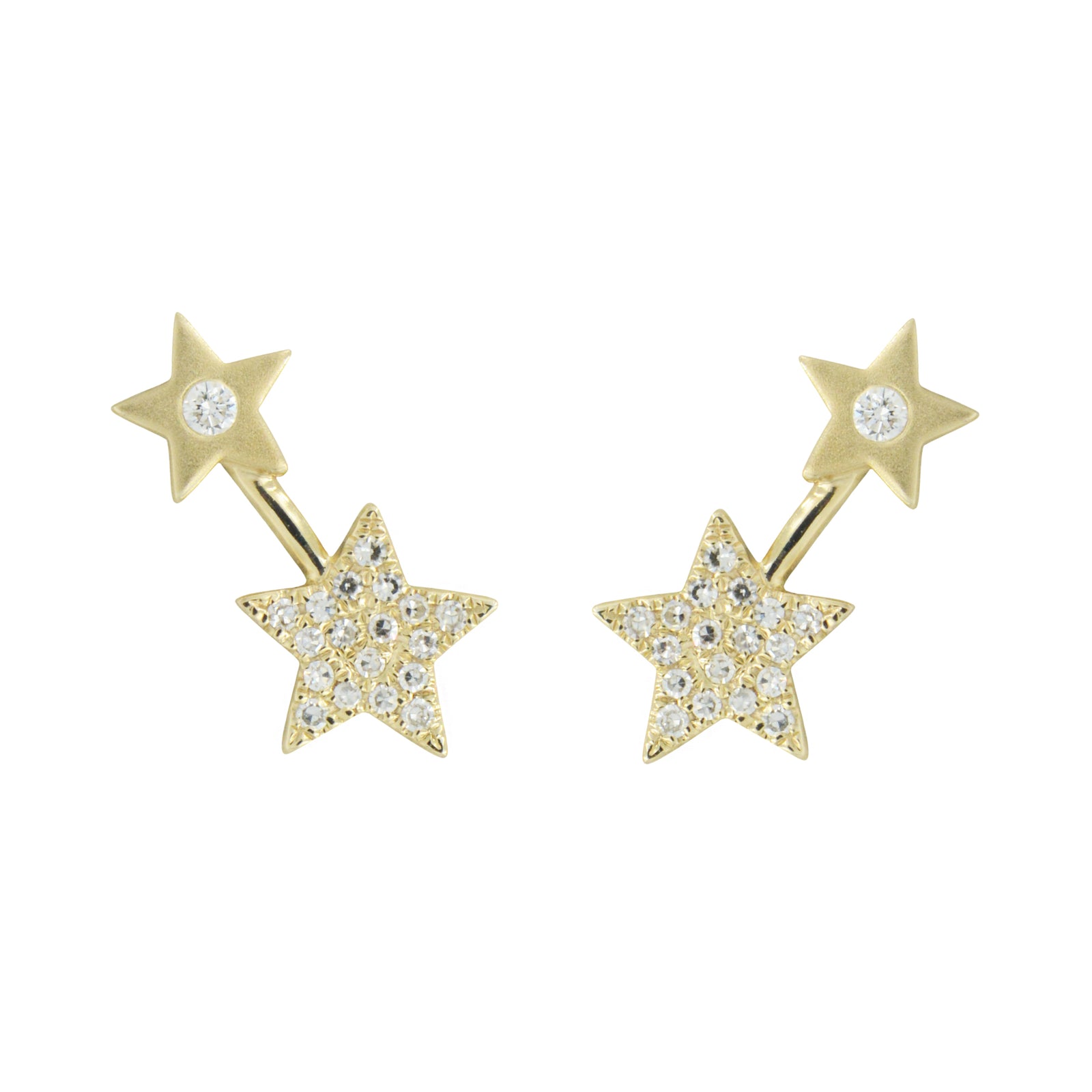 Double Star Diamond Studs