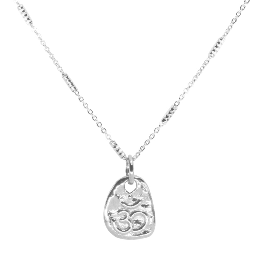 Small Om Pendant on Chain