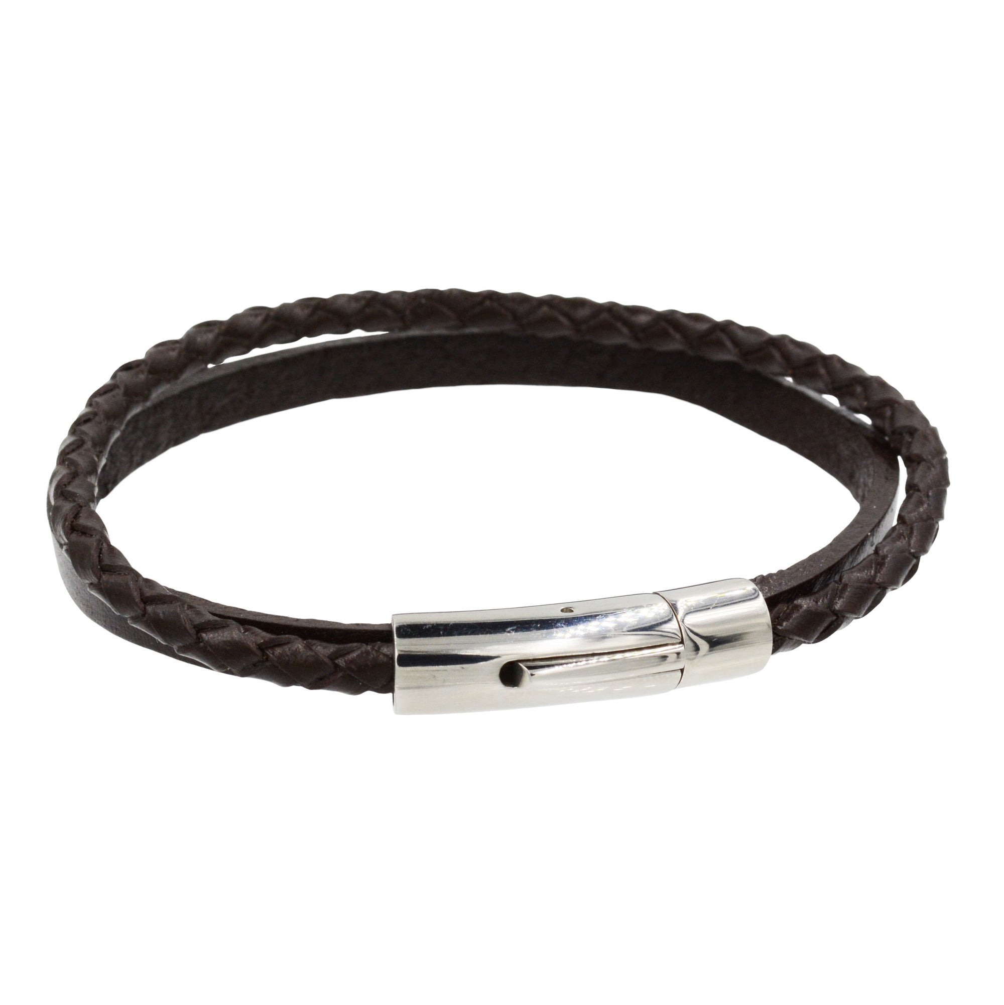 Double Mixed Leather Bracelet
