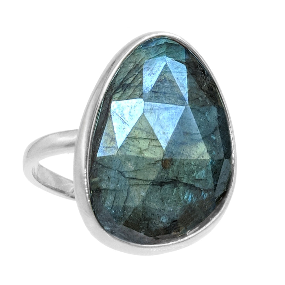 Labradorite Gemstone Ring