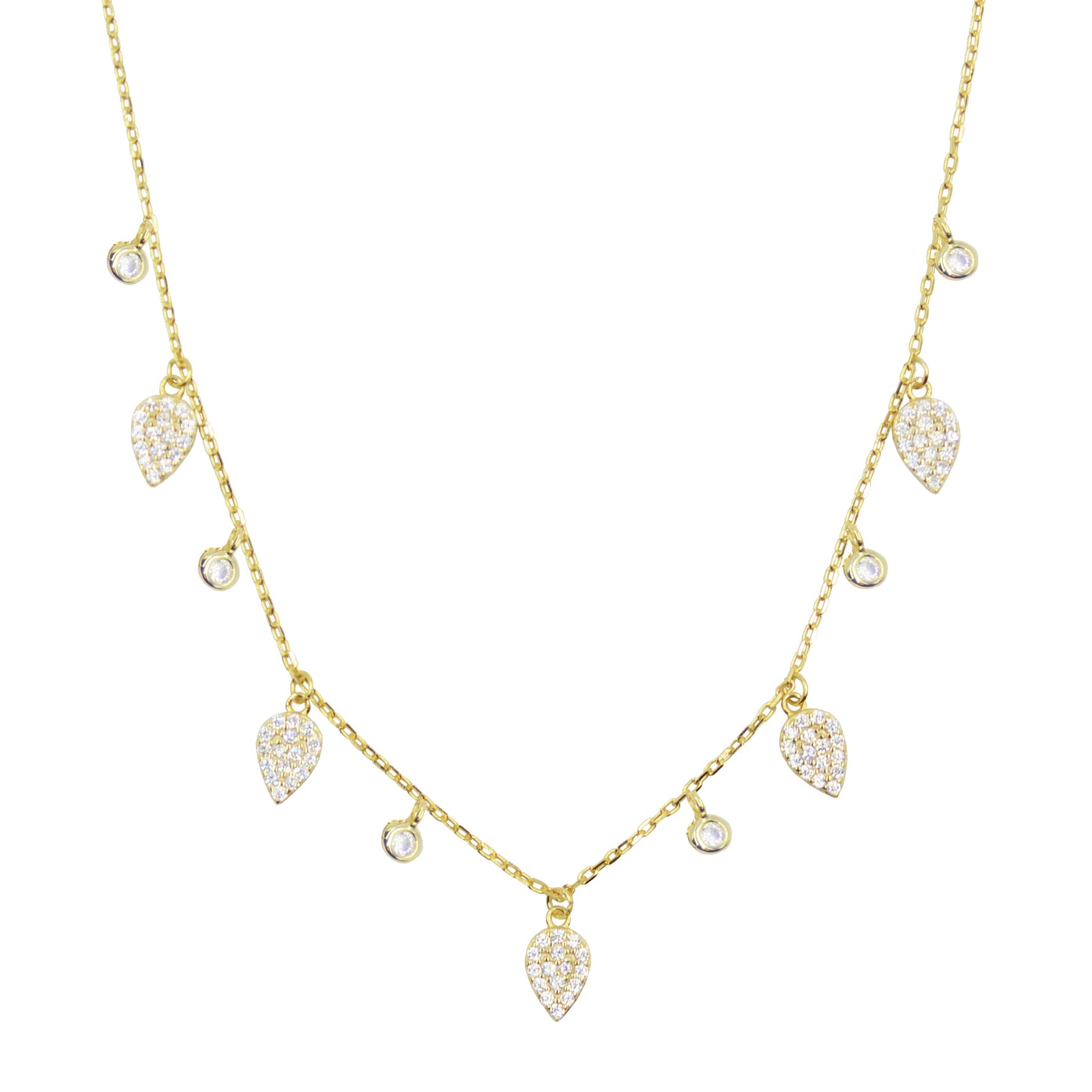 Queen Choker Necklace With Crystals