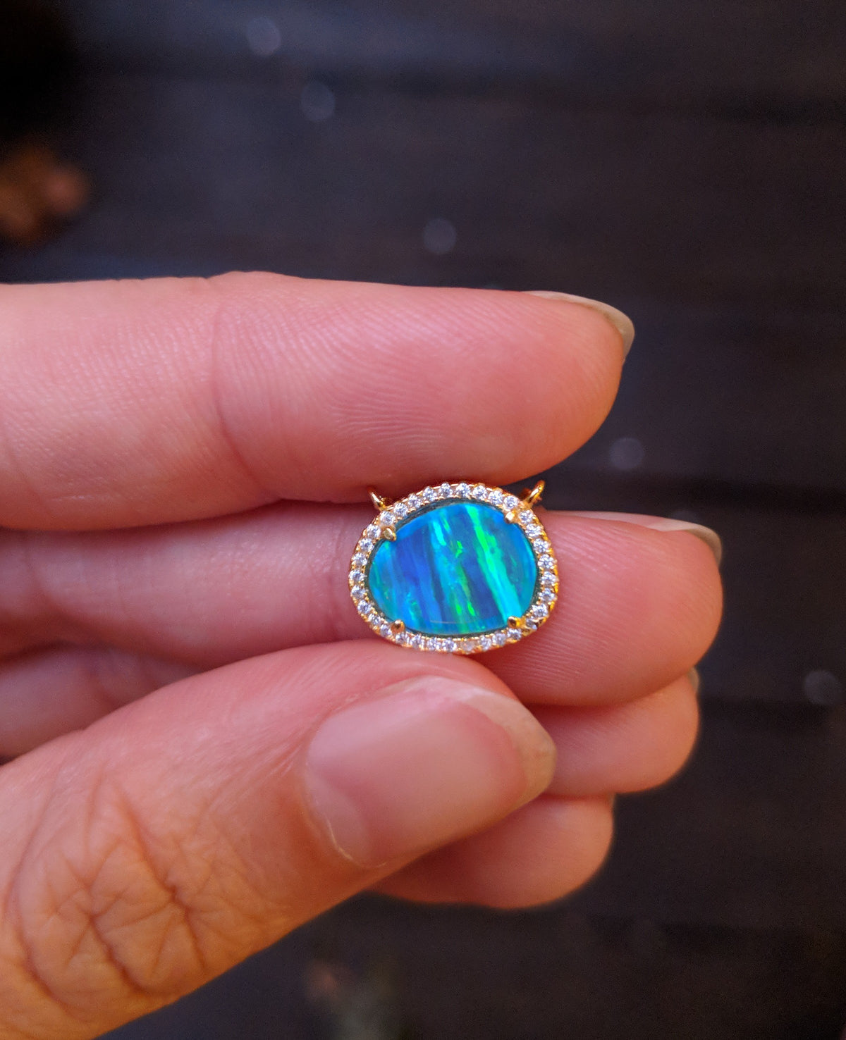 Kokoto Pebble Opal Necklace