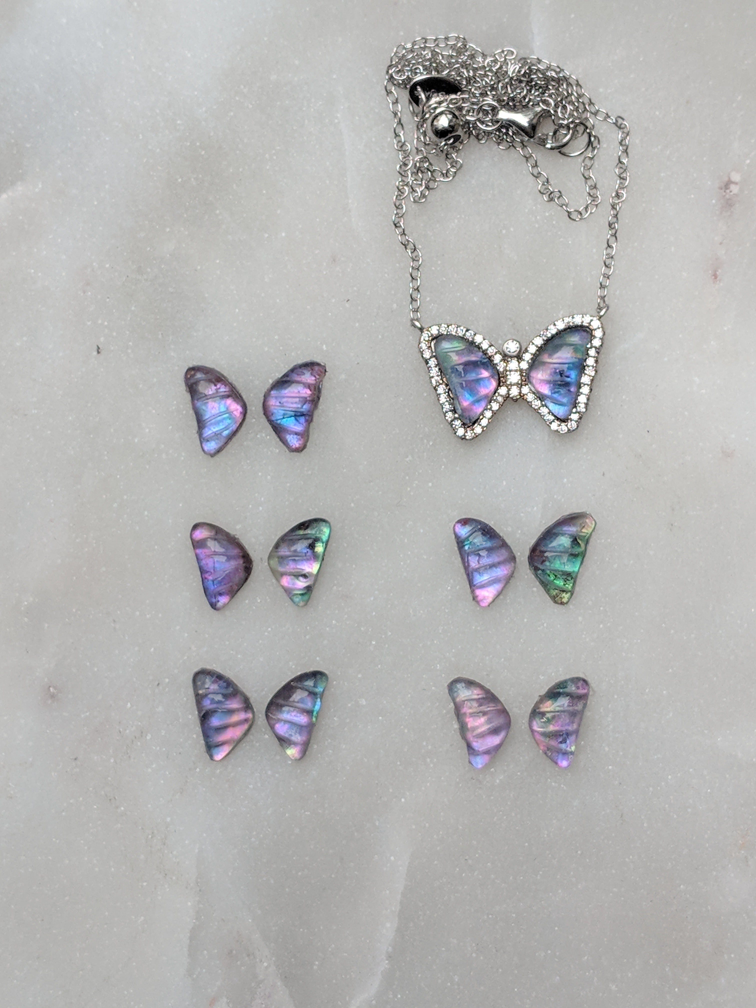 butterfly&pearl ଘ♡ଓaurora 【はぴ価格】 macielfontes.comネット通販