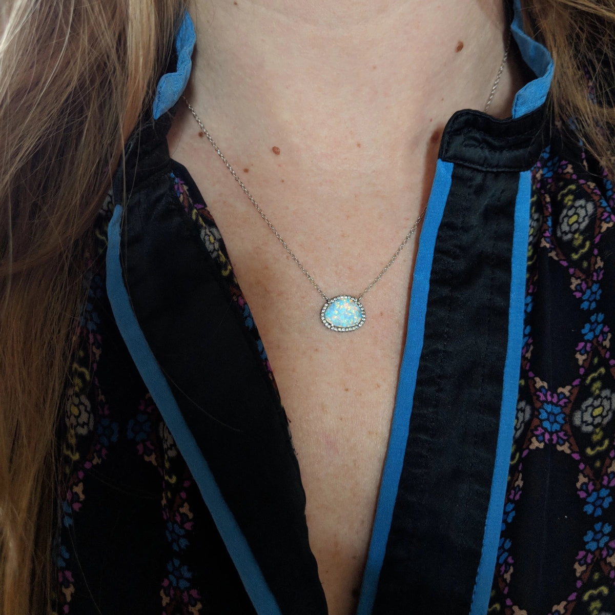 Kokoto Pebble Opal Necklace