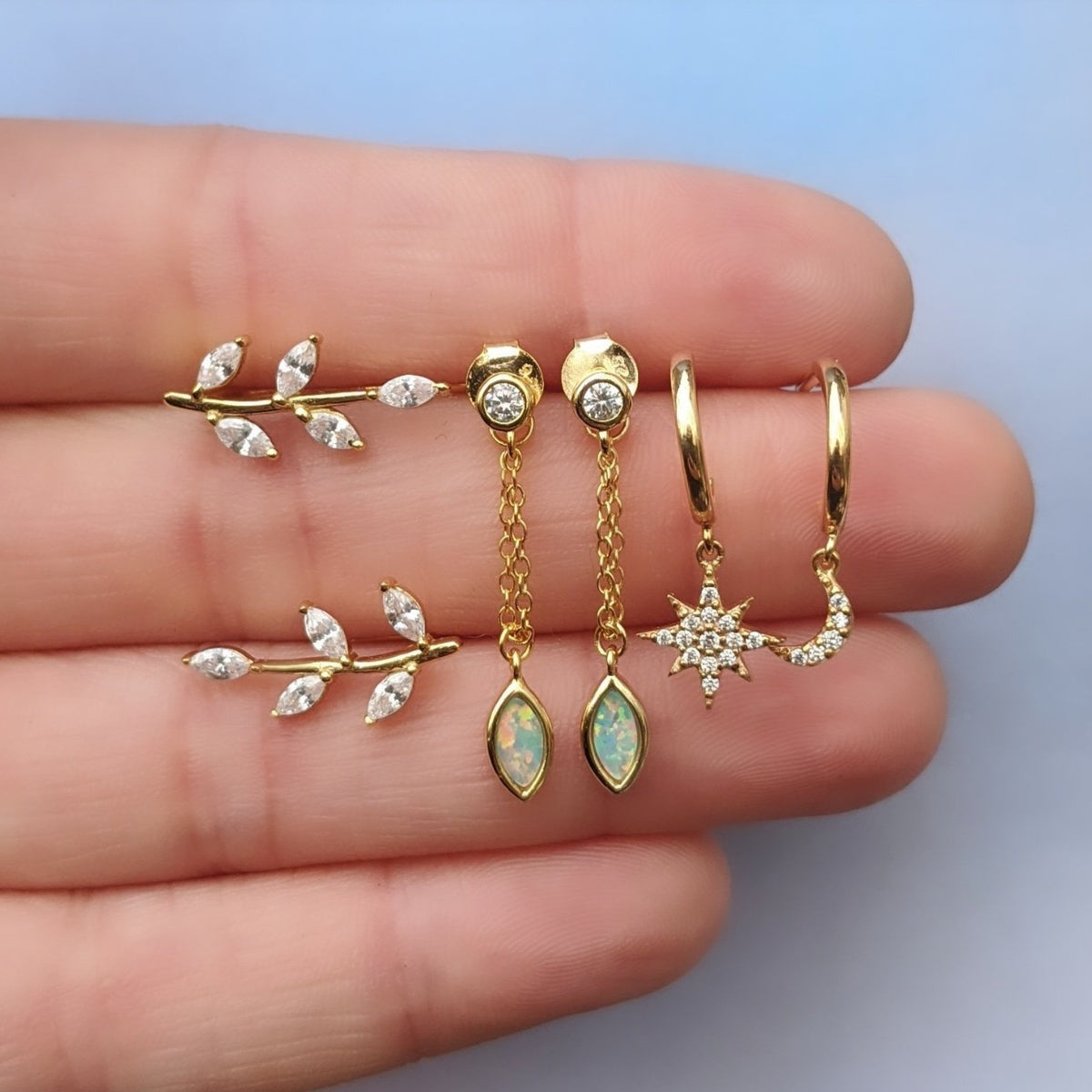 Full Swing Opal Earrings