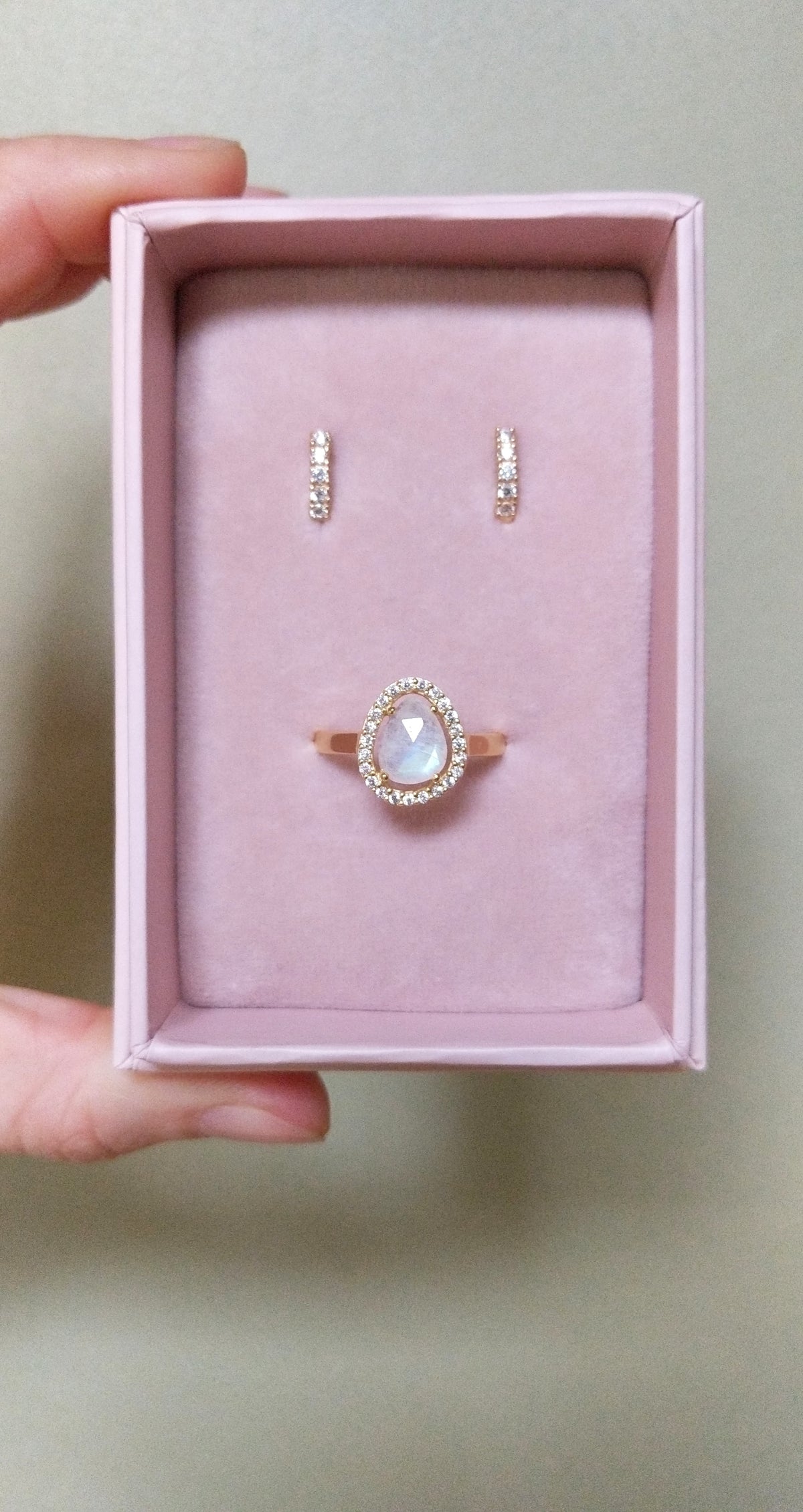 Deanna Moonstone Ring