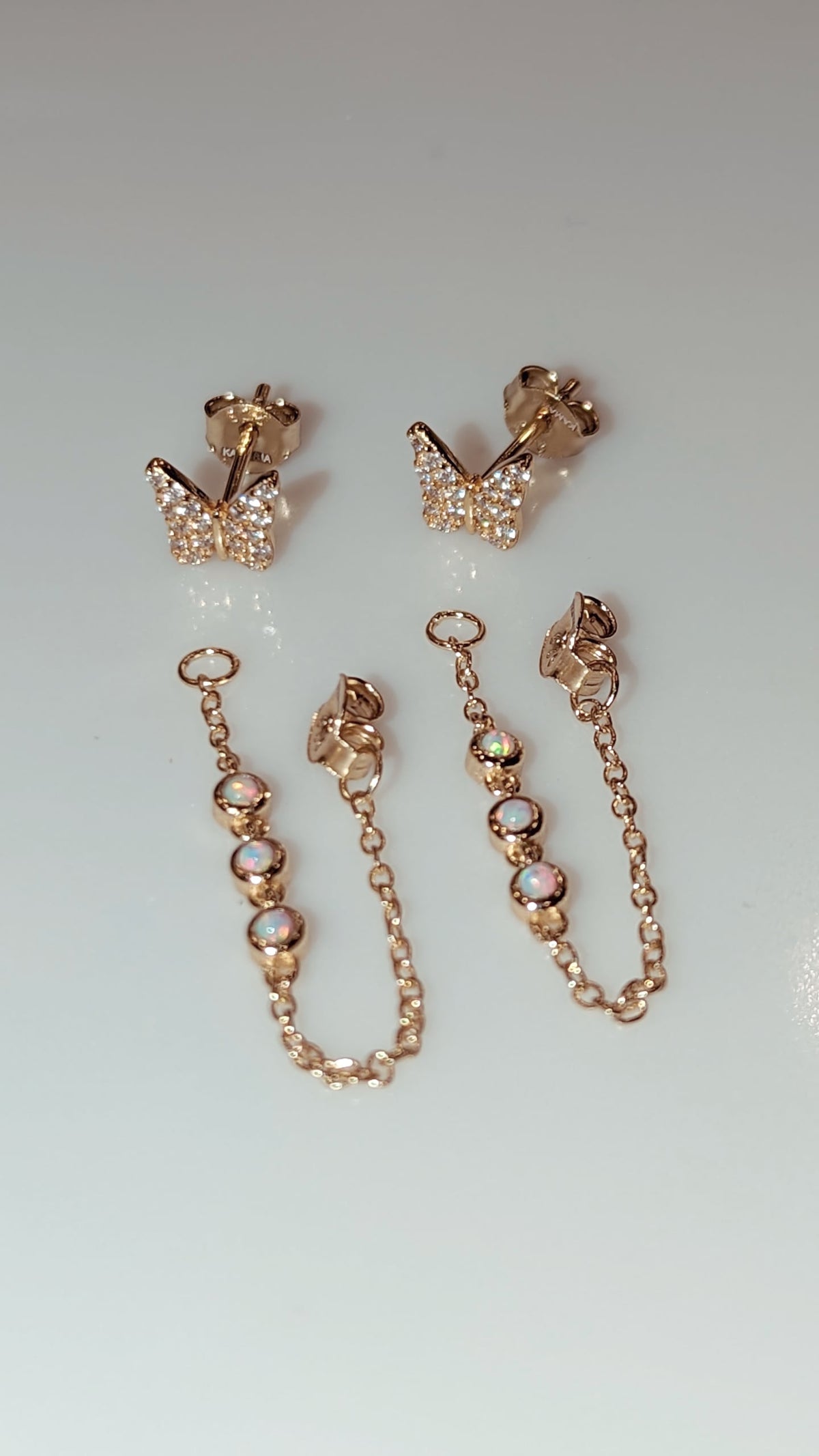 Triple Drop Chain Earring Enhancer