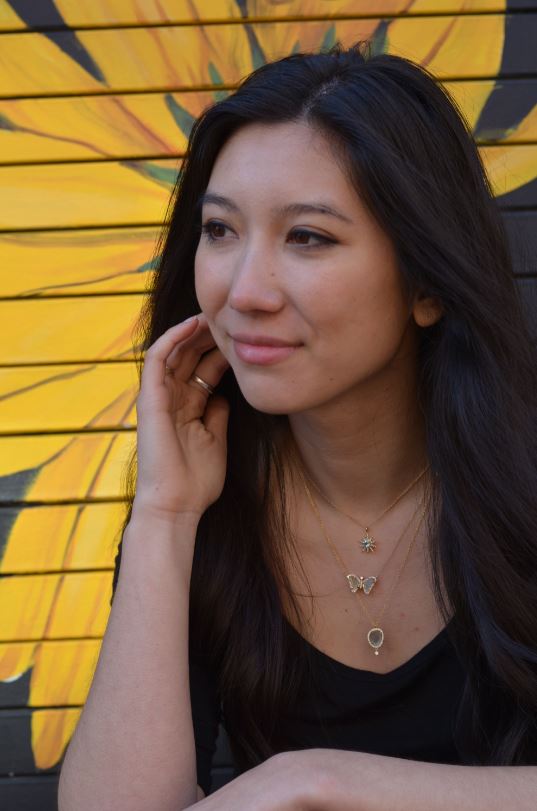 Apatite Star Necklace With Diamonds Lifestyle Layered Necklaces