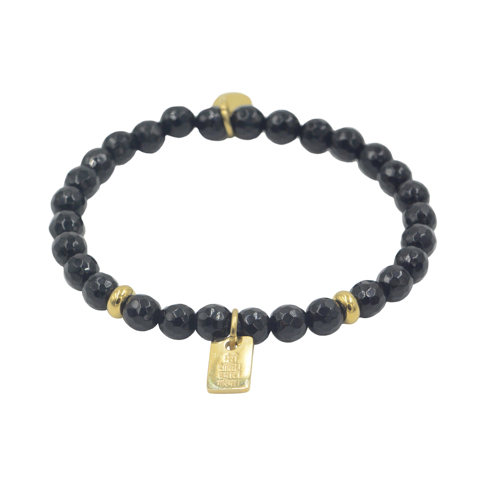 black onyx restore dignity bracelet