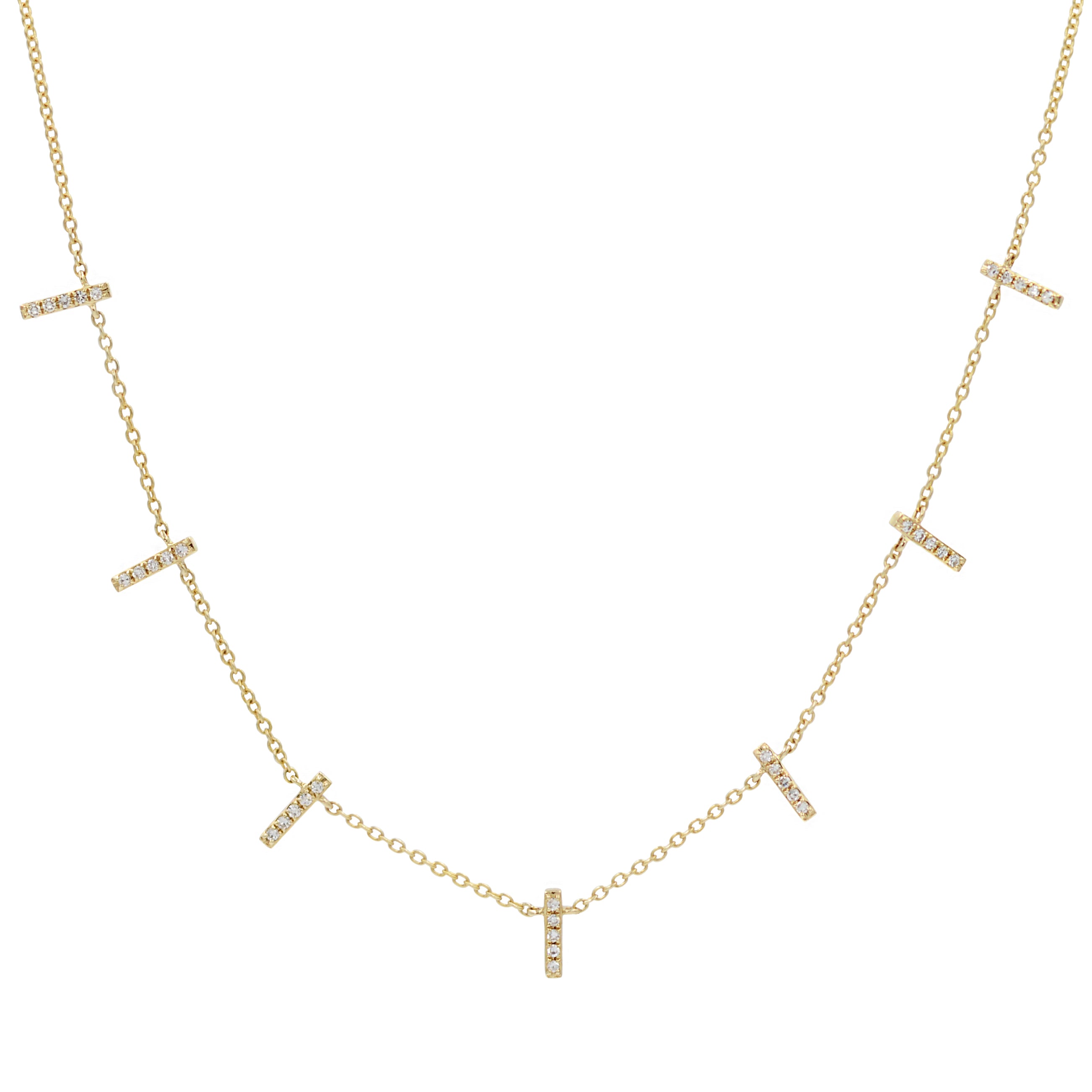 14K Gold Plated Layered Initial Letter Pendant Cross Choker Necklace- –  kissyanjewelry