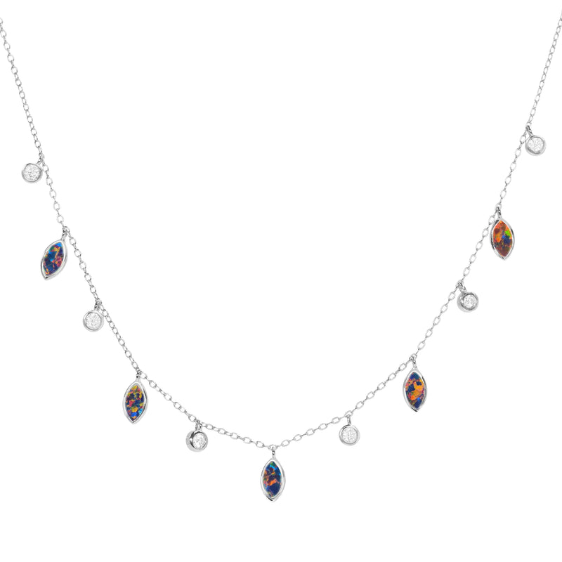 Drops of Spring Opal Necklace - KAMARIA