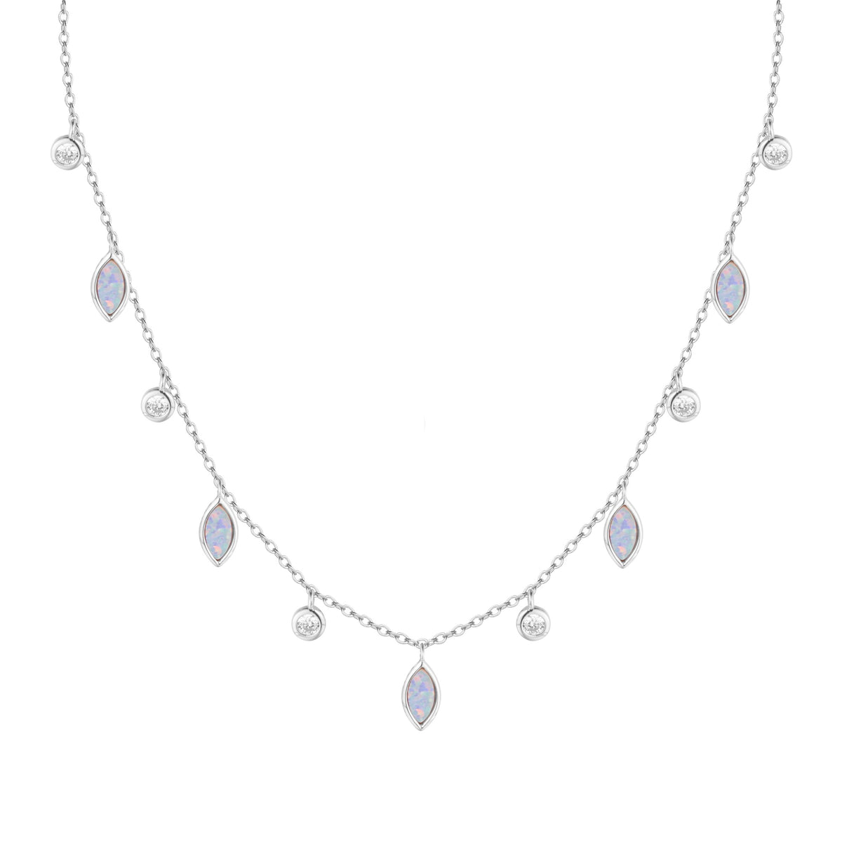 Drops of Spring Opal Necklace