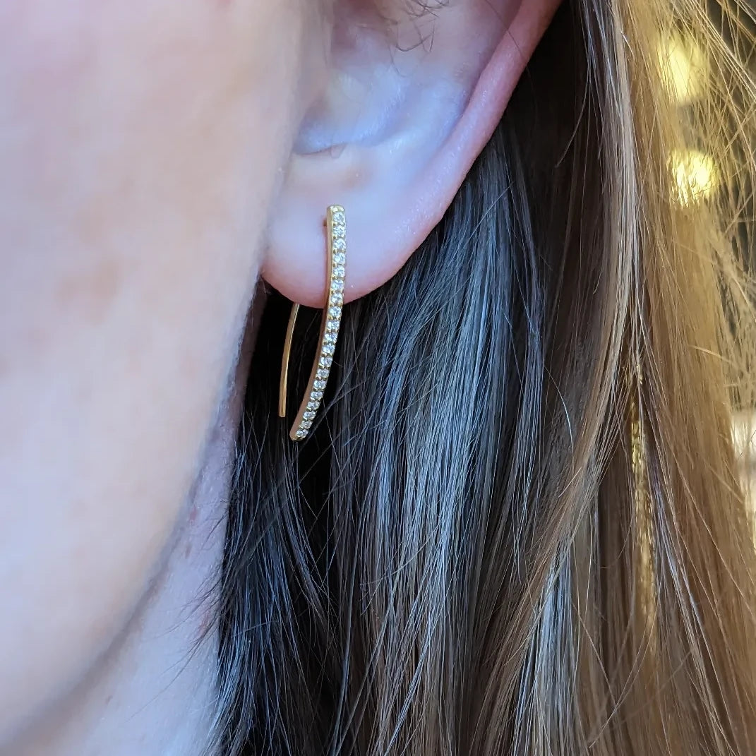 Elegant Loop Earring Threaders
