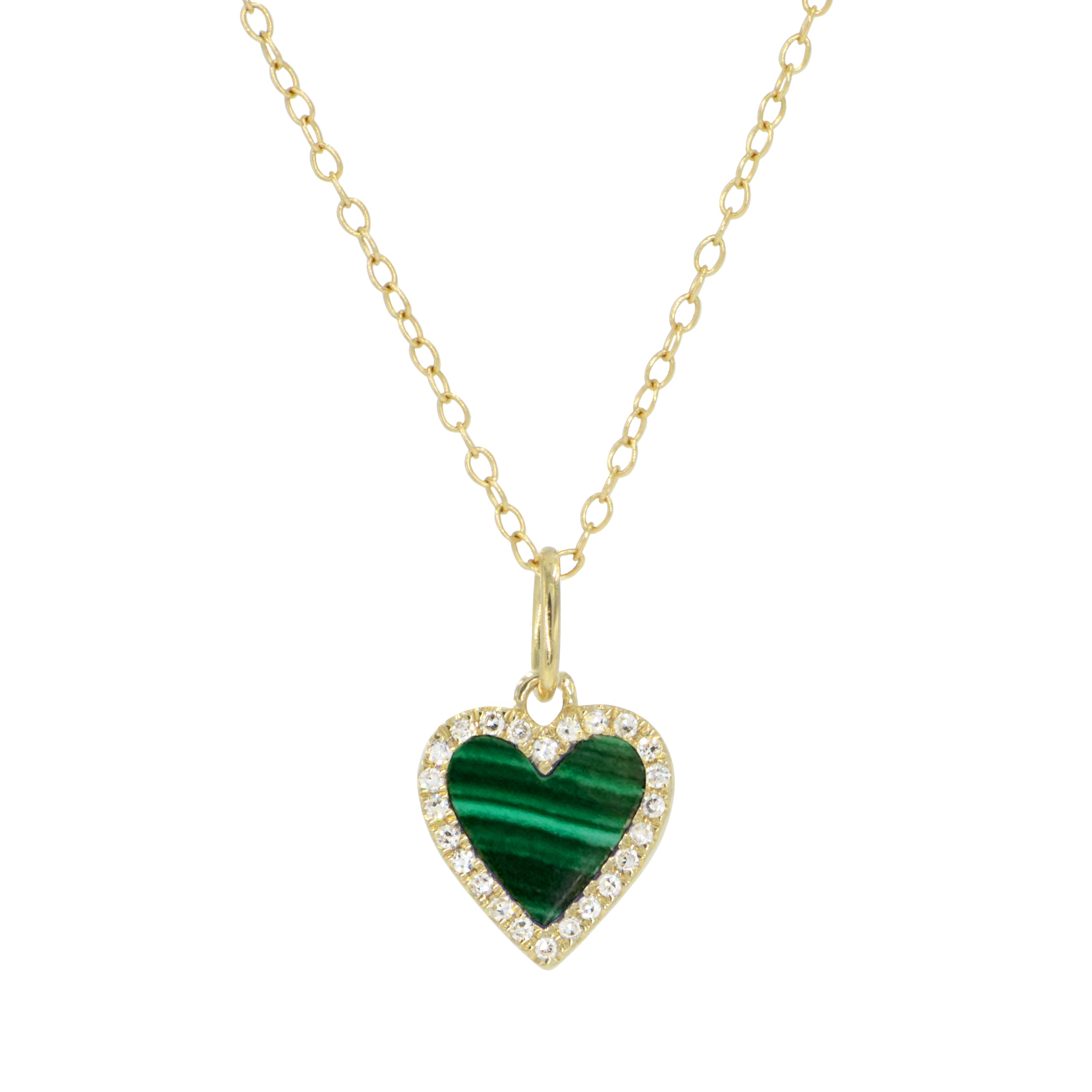Green Heart Adjustable Necklace | APM Monaco