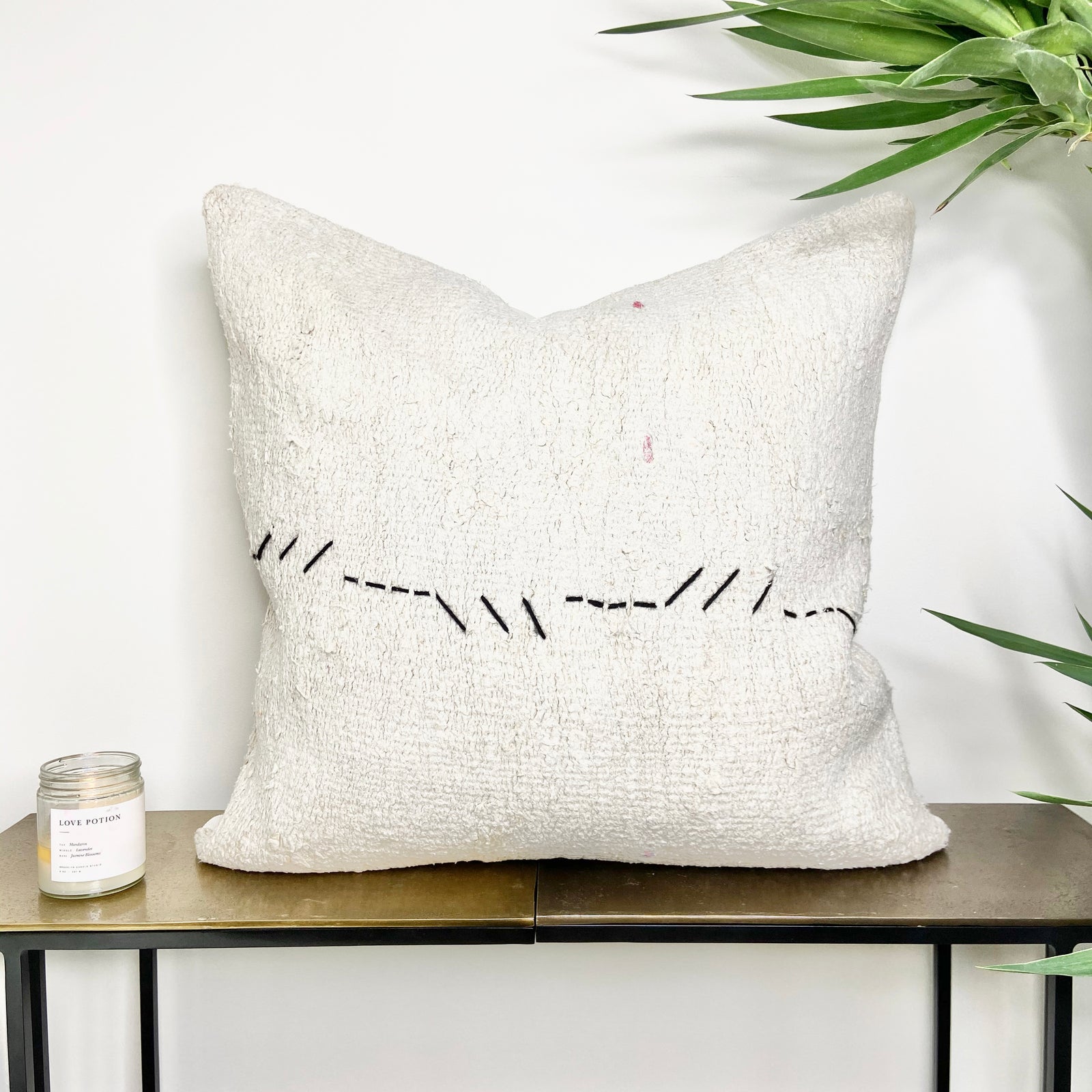 Turkish Hemp Throw Pillow Journey